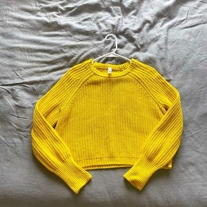 American Apparel Crop Knit Sweater